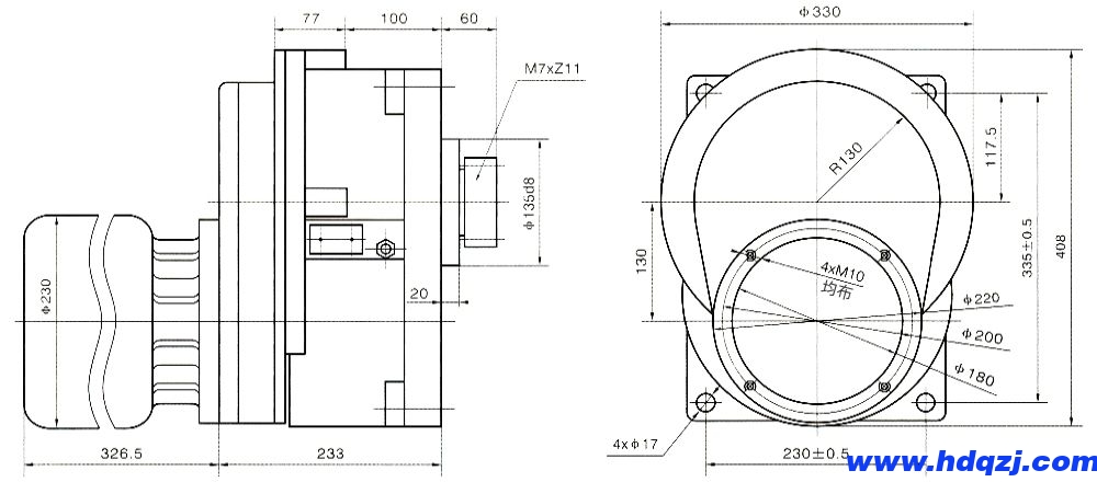 外形尺寸圖 外形尺寸圖