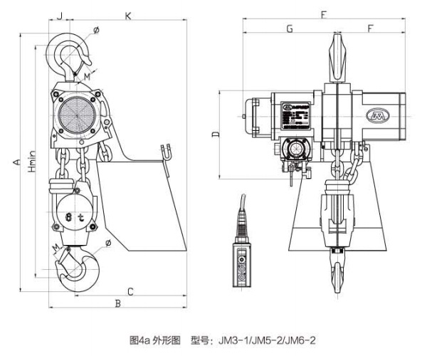 固定式氣動葫蘆(3t-12t) 固定式氣動葫蘆(3t-12t)