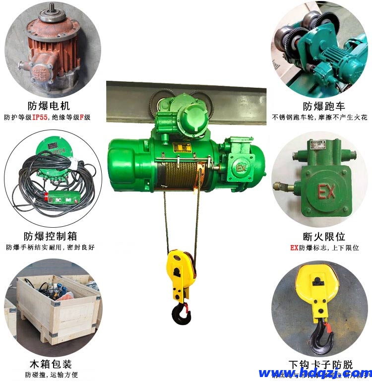 礦用鋼絲繩電動葫蘆 礦用鋼絲繩電動葫蘆